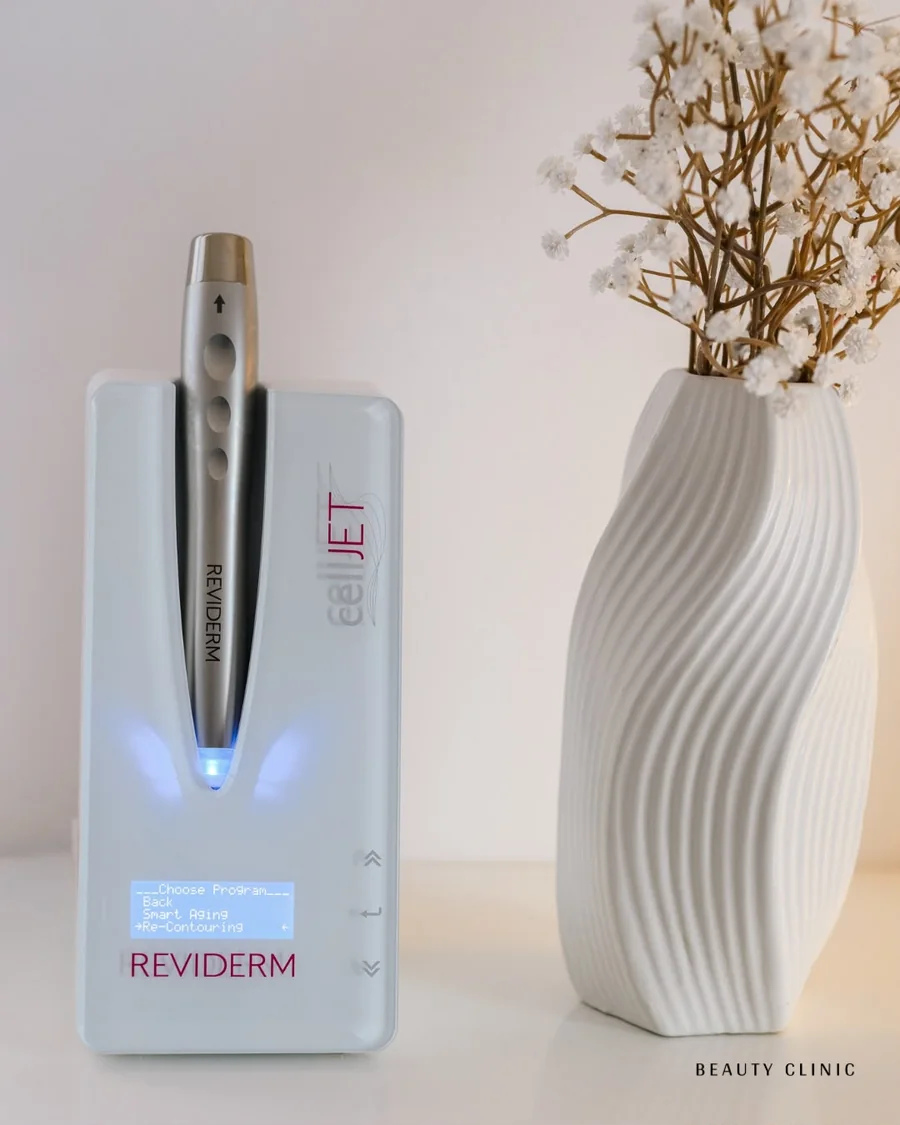 Reviderm cellJET uređaj za ultrazvučnu njegu kože od 10 MHz u Beauty Clinicu